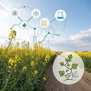 rapeseed plant field