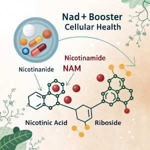 chemical structure nad booster