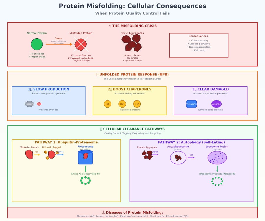 Consequences of Misfolding