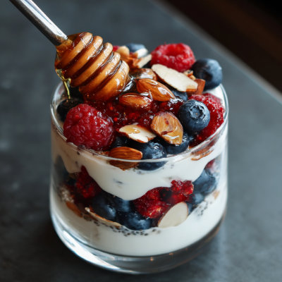 Greek Yogurt Berry Parfait