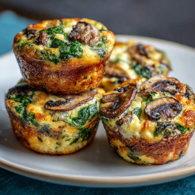 Mushroom Egg Muffins