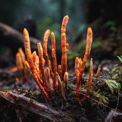 Cordyceps mushroom (Cordyceps militaris)